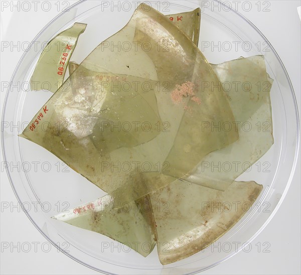 Glass Fragments from a Vessel