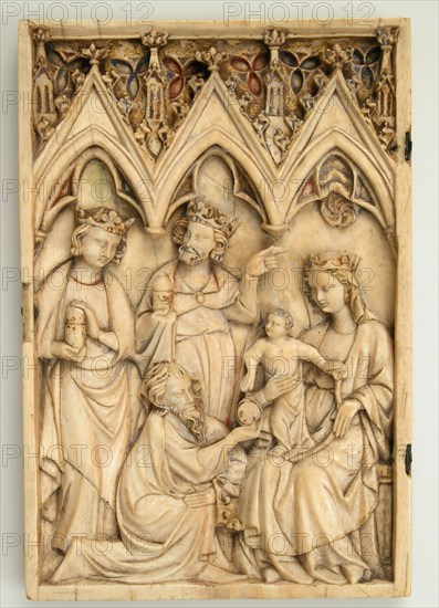 Leaf from a Diptych with the Adoration of the Magi