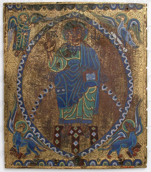 Plaque of Christ in Majesty