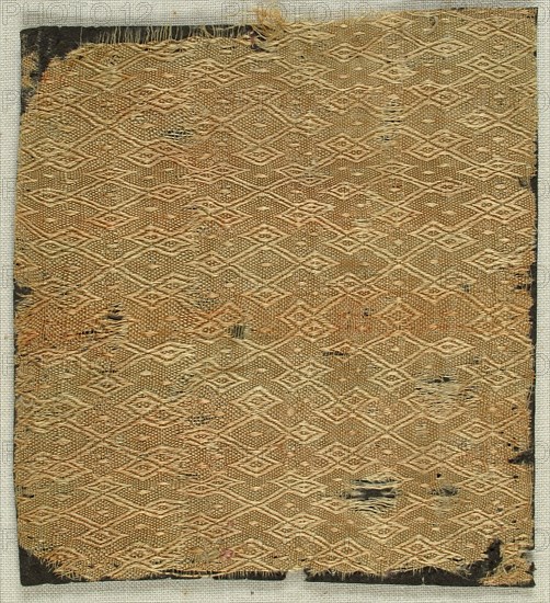 Textile with Figured Silk Weave