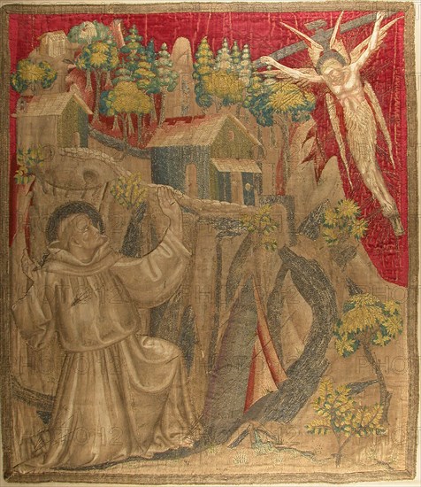 Textile with Saint Francis Receiving the Stigmata