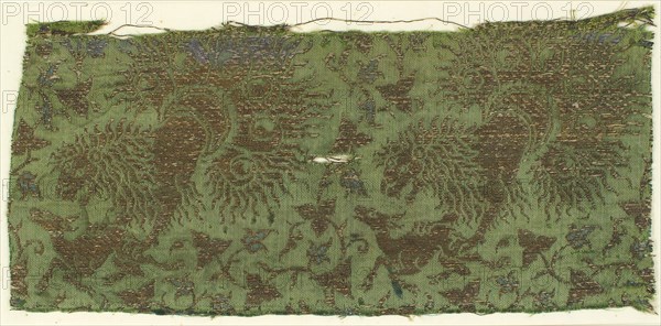 Textile with Lions