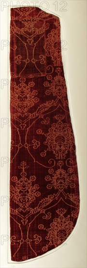 Textile with Pomegranate Motif