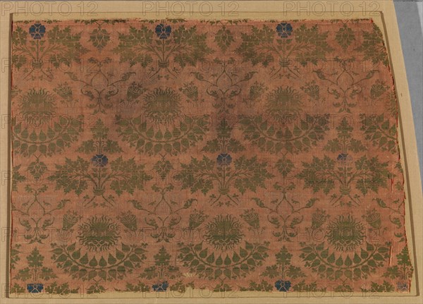 Textile with Lions' Heads