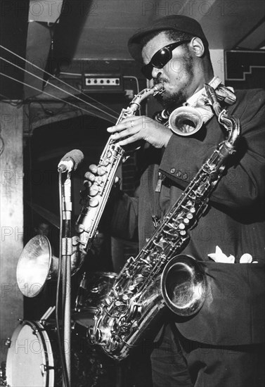 Roland Kirk, Black Prince, Bexley, London, 1967. Creator: Brian Foskett.