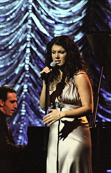 Jane Monheit, Brecon Jazz Festival, Brecon, Powys, Wales, Aug 2004.