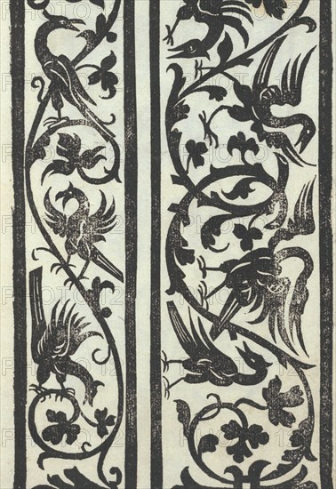 Libro quarto. De rechami per elquale se impara in diuersi modi lordine e il modo de recamare...Opera noua, page 5 (recto), ca. 1532.