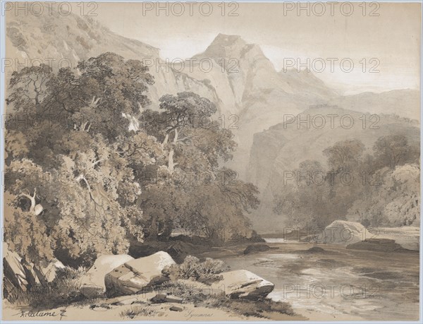 Landscape, 19th century.