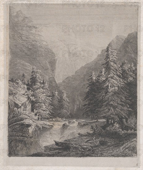 Landscape, 19th century.