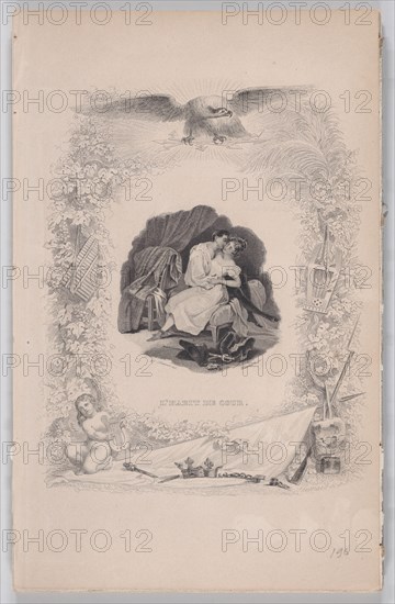 L'Habit de Cour, from The Songs of Béranger, 1829. [Courting].