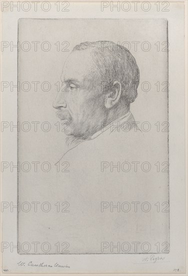 Portrait of William Cawthorne Unwin, 1892.