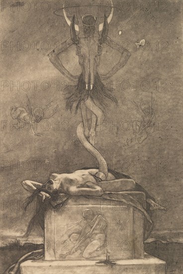 The Sacrifice, from The Satanic Ones, ca. 1882.