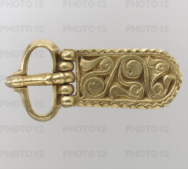 Gold Buckle, Avar, 700s.