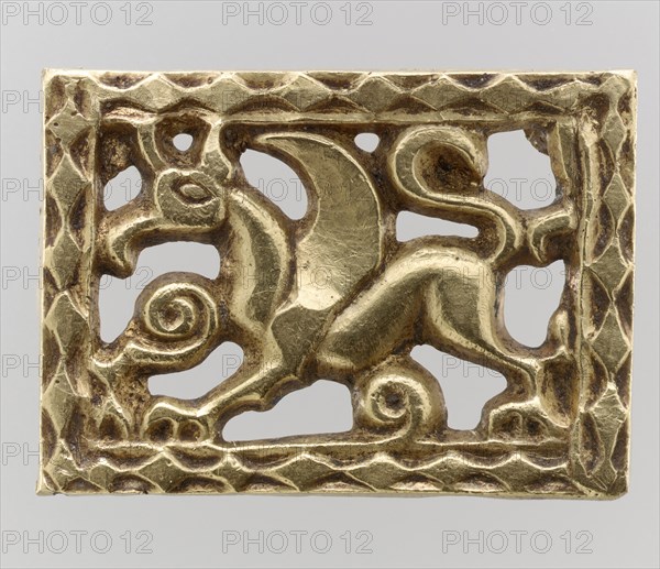 Gold Openwork Belt Mount, Avar, 700s.