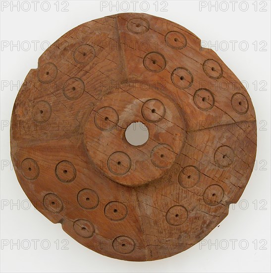 Spindle Whorl, Coptic, 3rd-5th century.