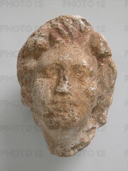 Head, Coptic, 4th-7th century.