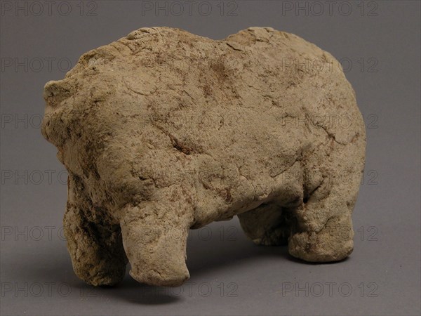 Fragment of an Animal, Coptic, 4th-7th century.