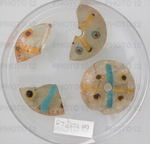 Bead Fragments, Coptic, 4th-early 5th century.