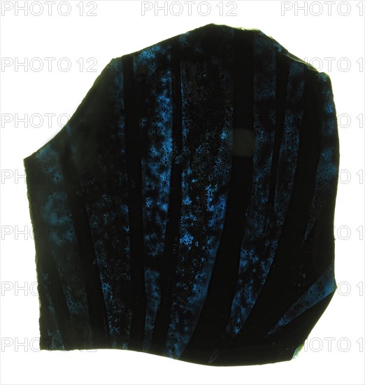 Glass Fragment, European, 14th-15th century.