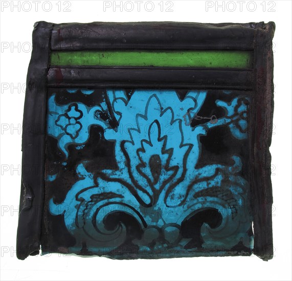 Glass Fragment, European, 15th-16th century.