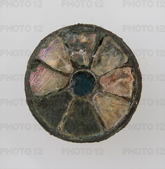 Disk Brooch, Frankish, 6th century.