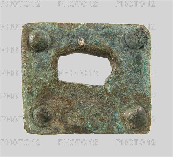 Rectangular Plaque, Frankish, middle of 6th century.