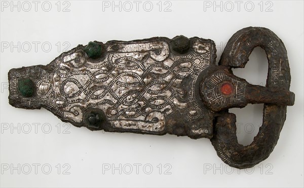 Belt Buckle, Frankish, 7th century.