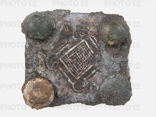 Belt Plate, Frankish, 6th-7th century.