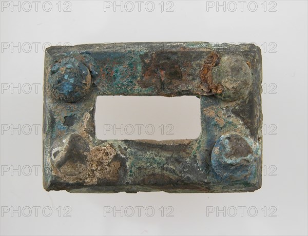 Rectangular Plaque, Frankish, middle of 6th century.