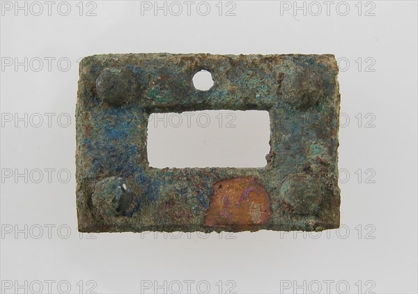 Rectangular Plaque, Frankish, middle of the 6th century.