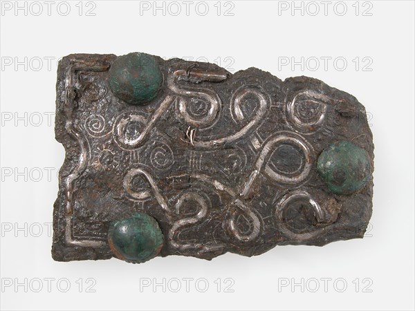 Counter Plate of a Belt Buckle, Frankish, 7th century.