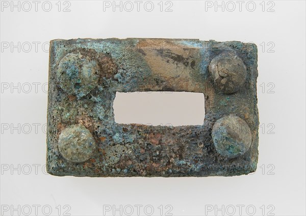 Rectangular Plaque, Frankish, middle of 6th century.