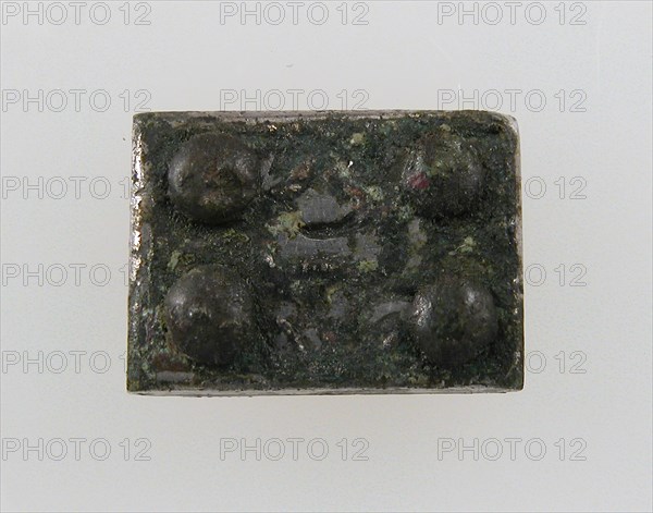 Rectangular Plaque, Frankish, middle of 6th century.