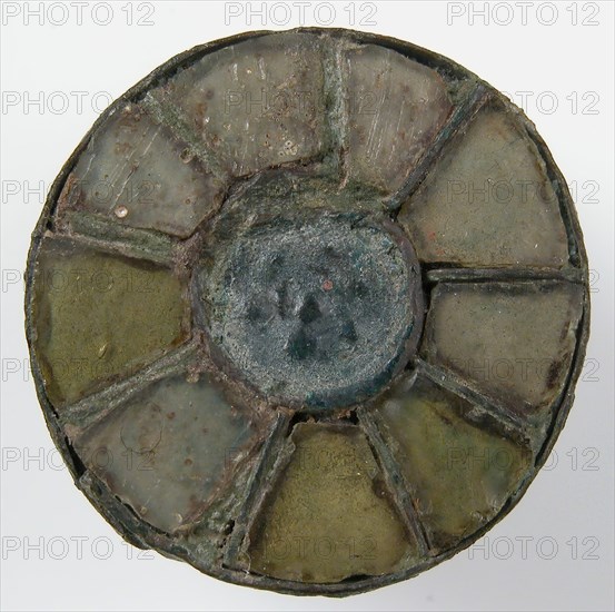 Disk Brooch, Frankish, 6th century.