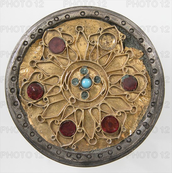 Disk Brooch, Frankish, 8th century (?).