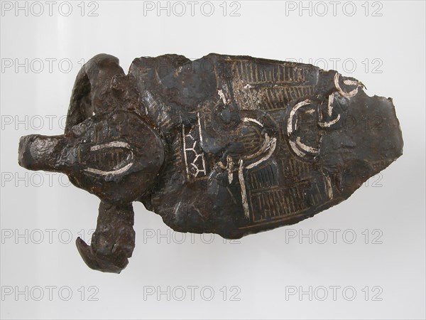 Belt Buckle Fragment, Frankish, 4th-7th century.