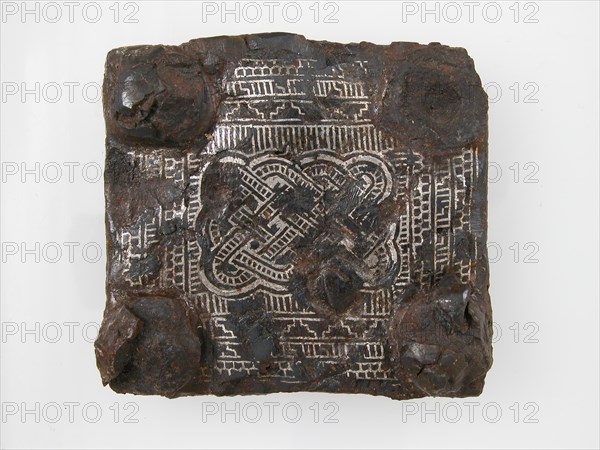 Belt Plate, Frankish, 7th century.