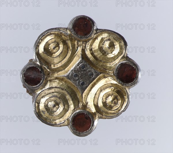 Rosette Brooch, Frankish, 550-600.