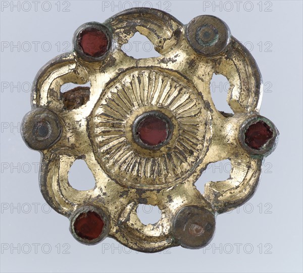 Whorl-Shaped Brooch, Frankish, 550-650.