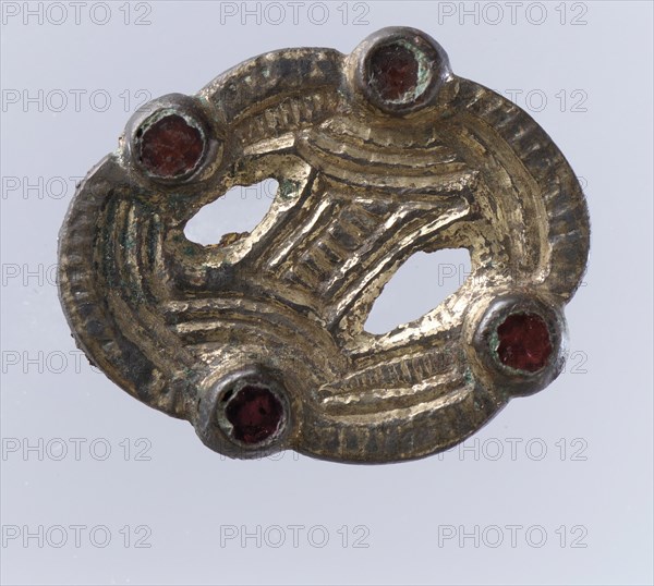 Openwork Brooch, Frankish, second half 6th century.