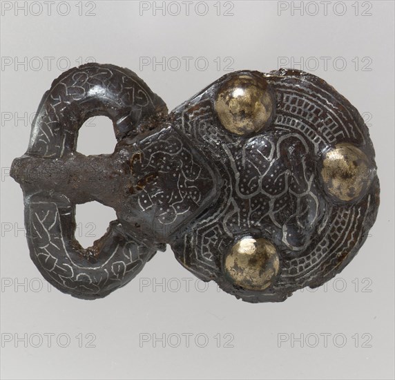 Belt Buckle, Frankish, late 6th-7th century.