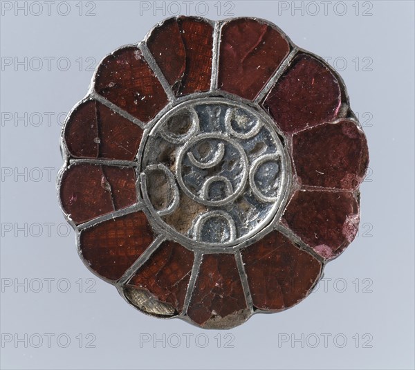 Rosette Brooch, Frankish, first half 6th century.