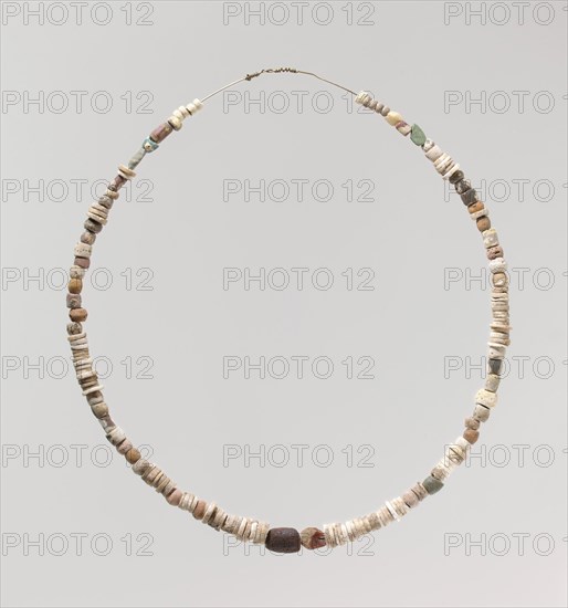 Beads from a Necklace, Frankish, 6th-7th century.