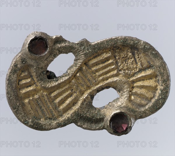 S-Shaped Brooch, Frankish, 550.