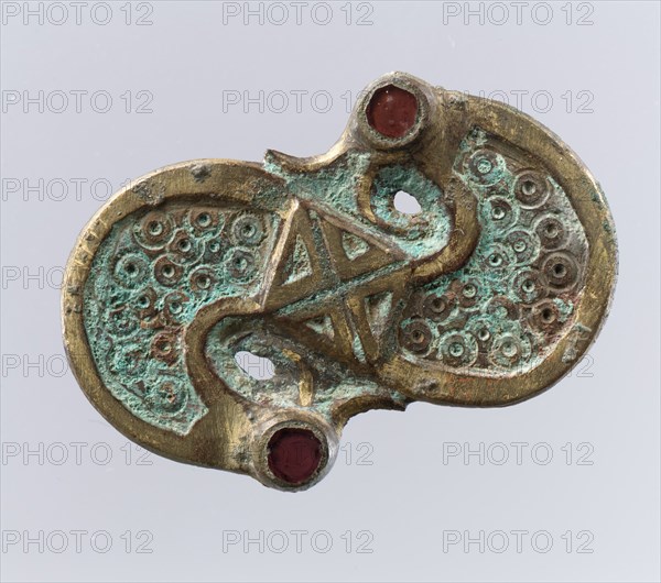 S-Shaped Brooch, Frankish, 6th century.