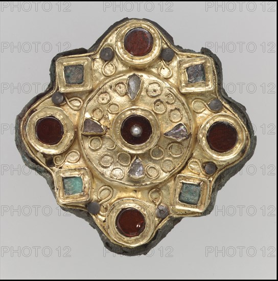 Disk Brooch, Frankish, 650-725.