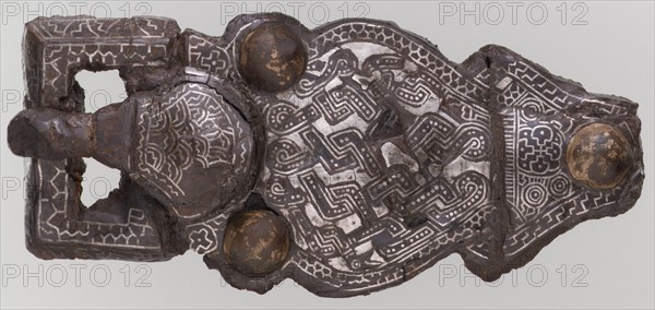 Belt Buckle, Frankish, ca. 600.