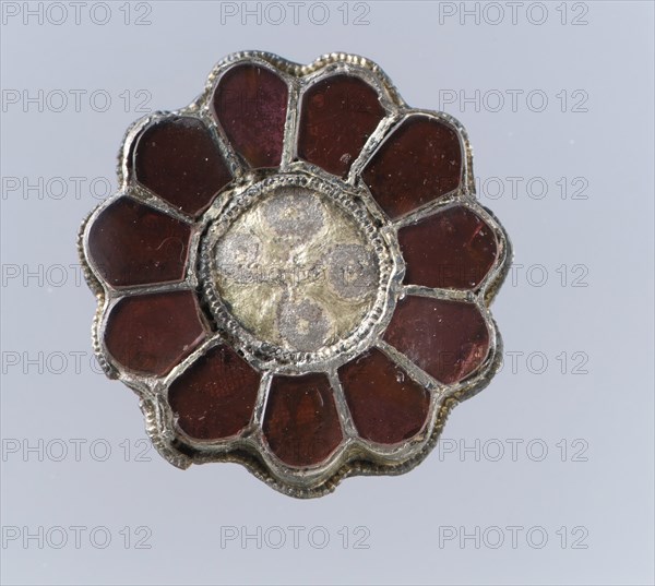 Rosette Brooch, Frankish, 550-650.