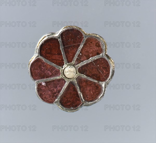 Rosette Brooch, Frankish, 6th century.