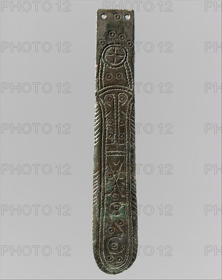 Strap End, Frankish or Allemanic, 650-700.